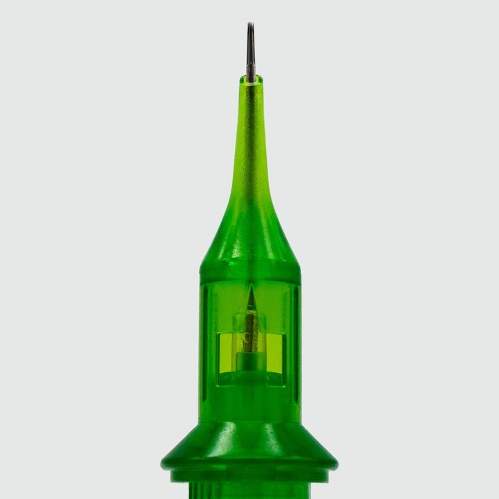 FYT Emerald Y-Spec-Round Liner Cartridges - Tattoo Cartridges - FYT Tattoo Supplies New York