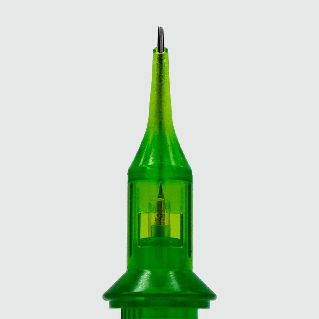 FYT Emerald Y-Spec-Round Liner Cartridges - Tattoo Cartridges - FYT Tattoo Supplies New York
