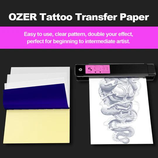 Ozer Thermal Paper 50 sheets - - FYT Tattoo Supplies New York