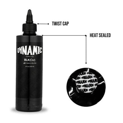 Dynamic BLKout Tattoo Ink - Tattoo Ink - FYT Tattoo Supplies New York