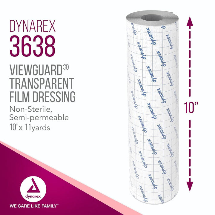 Dynarex - View Guard Transparent Film Dressing Roll - Tattoo Care - FYT Tattoo Supplies New York