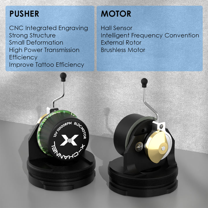 Ozer X – Channel Tattoo Pen Machine-4.2mm Stroke - Tattoo Machine - FYT Tattoo Supplies New York