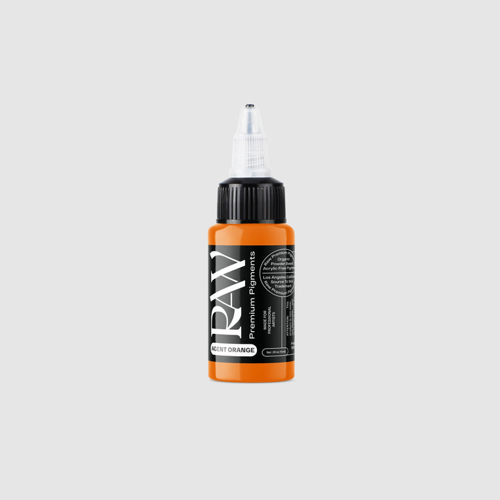 Raw Ink Agent Orange - Tattoo Ink - FYT Tattoo Supplies New York