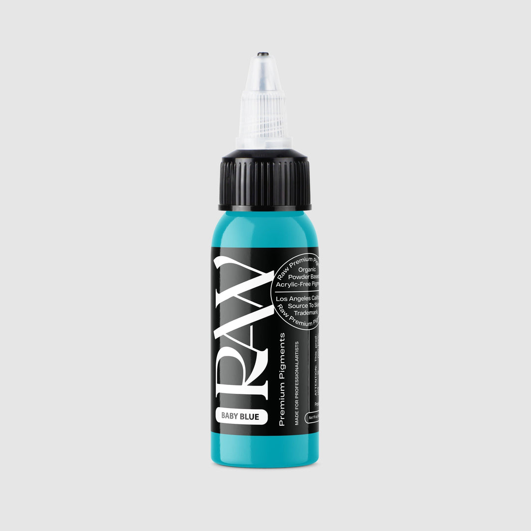 Raw Ink Baby Blue - Tattoo Ink - FYT Tattoo Supplies New York