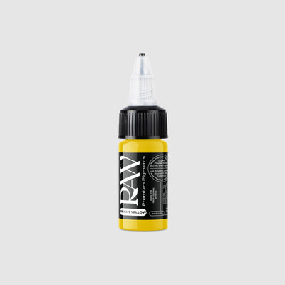 Raw Ink-BRIGHT YELLOW - Tattoo Ink - FYT Tattoo Supplies New York