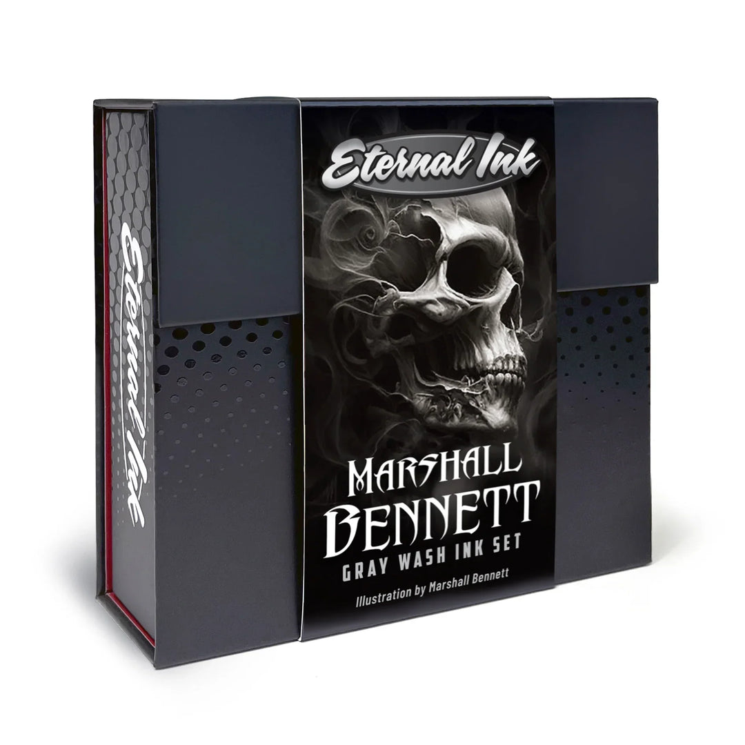Eternal Ink-Marshall Bennett Gray Wash Set - Tattoo Ink - FYT Tattoo Supplies New York