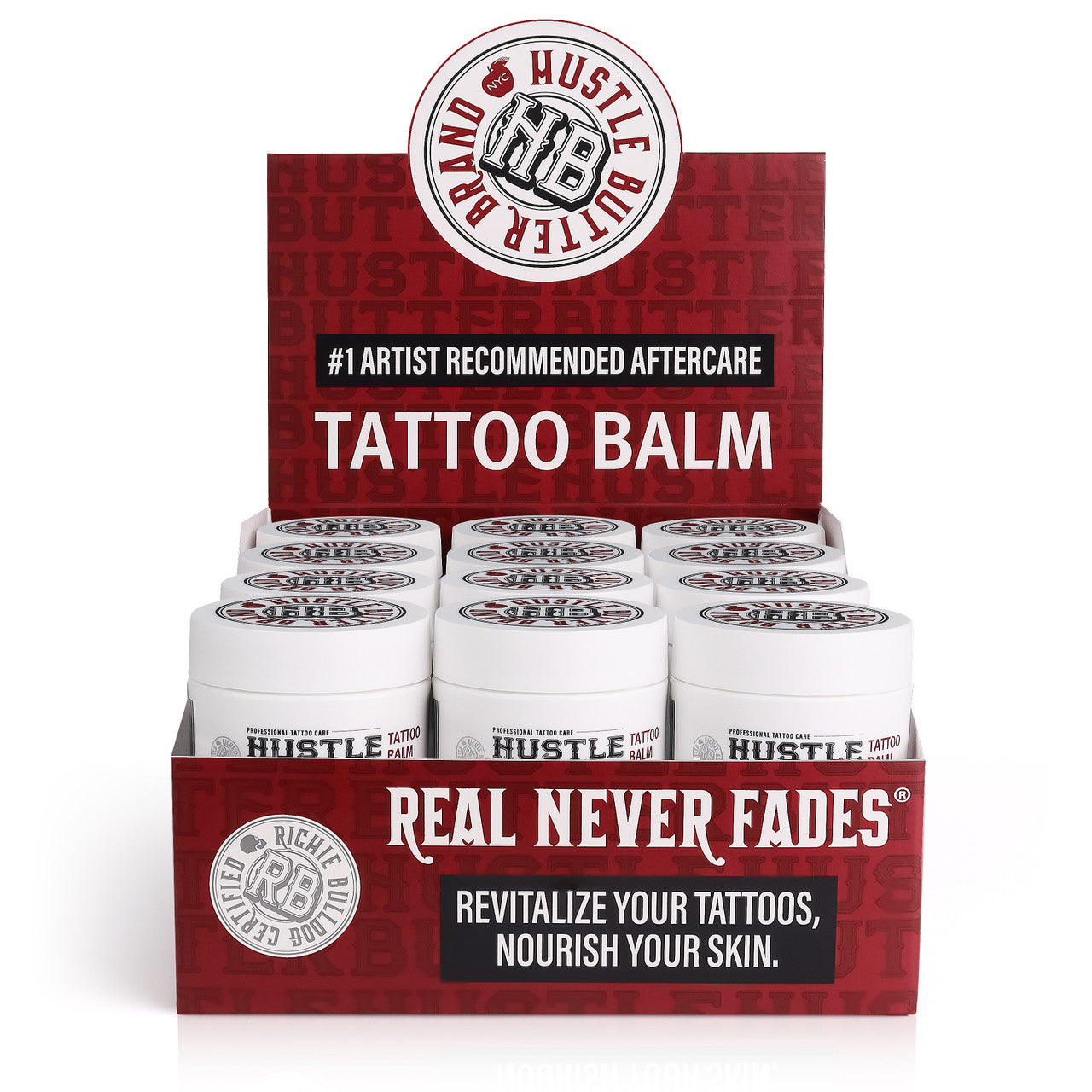 Hustle Butter 1oz Jar - Tattoo Care - FYT Tattoo Supplies New York