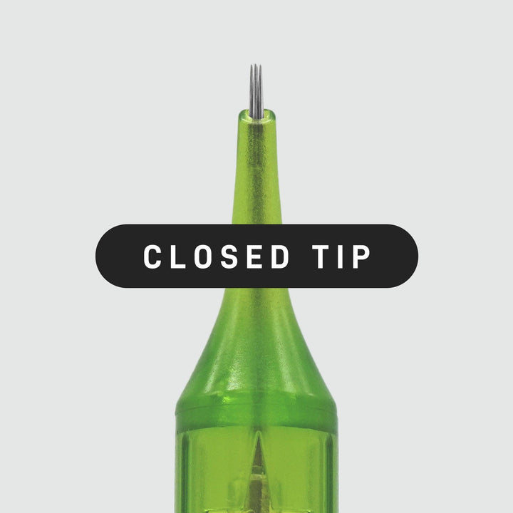 FYT Emerald Y-Spec-Round Liner Cartridges - Tattoo Cartridges - FYT Tattoo Supplies New York