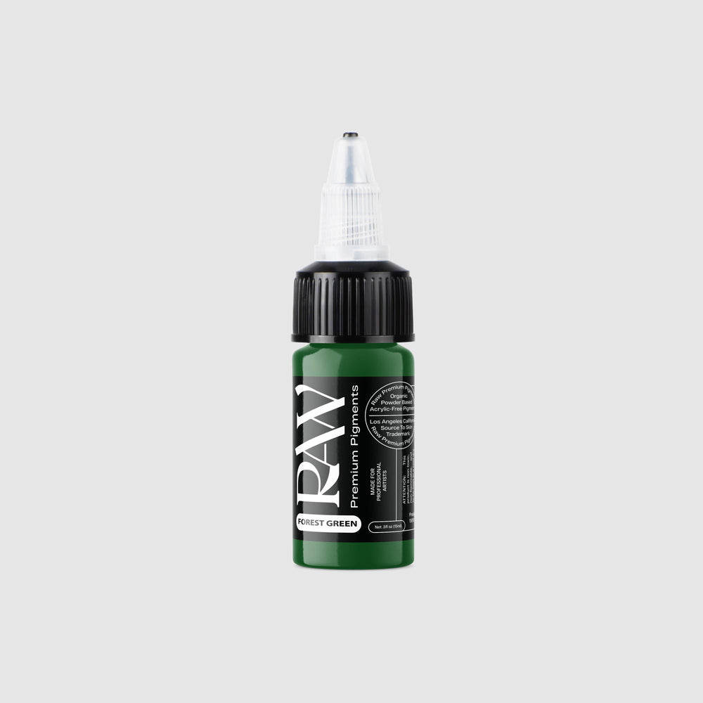 Raw Ink Forest Green - Tattoo Ink - FYT Tattoo Supplies New York