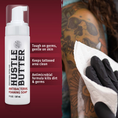 Hustle Bubbles Antibacterial Foaming Soap - Tattoo Care - FYT Tattoo Supplies New York