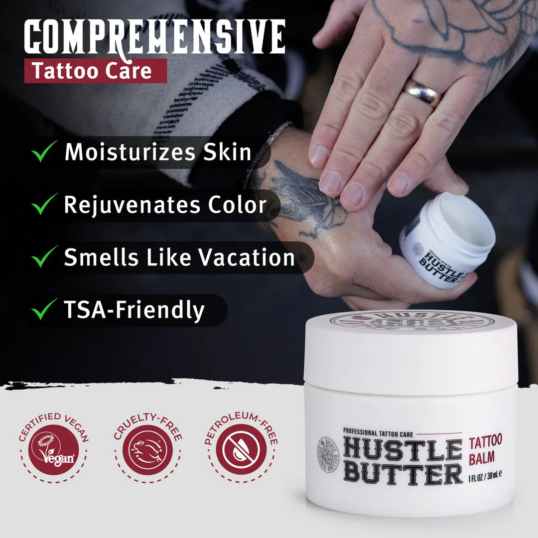 Hustle Butter 1oz Jar - Tattoo Care - FYT Tattoo Supplies New York