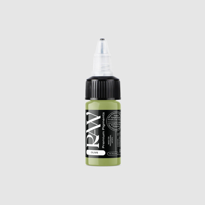 Raw Ink Olive - Tattoo Ink - FYT Tattoo Supplies New York