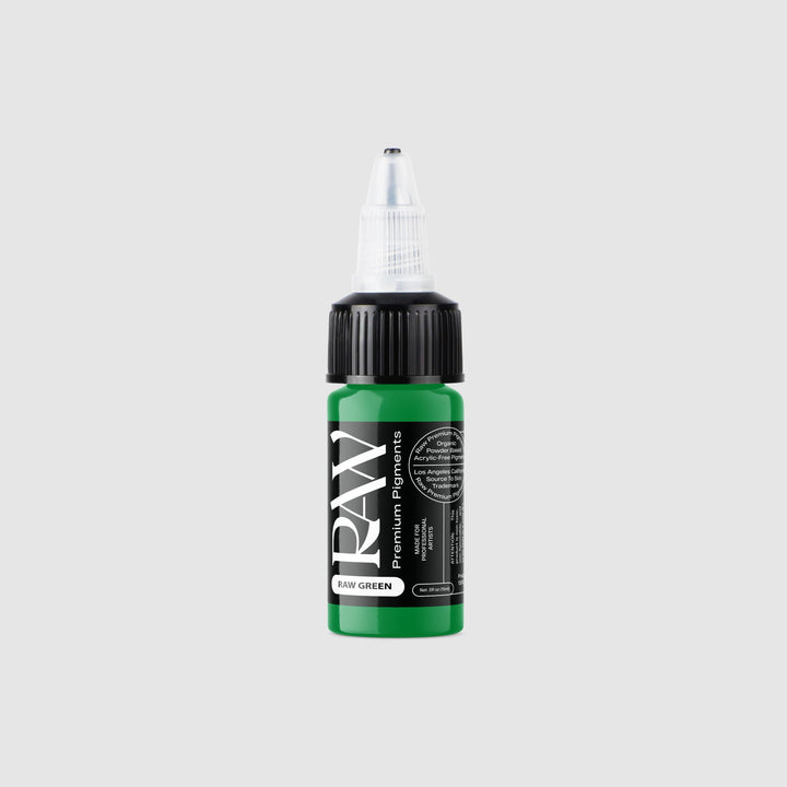 Raw Ink Raw Green - Tattoo Ink - FYT Tattoo Supplies New York