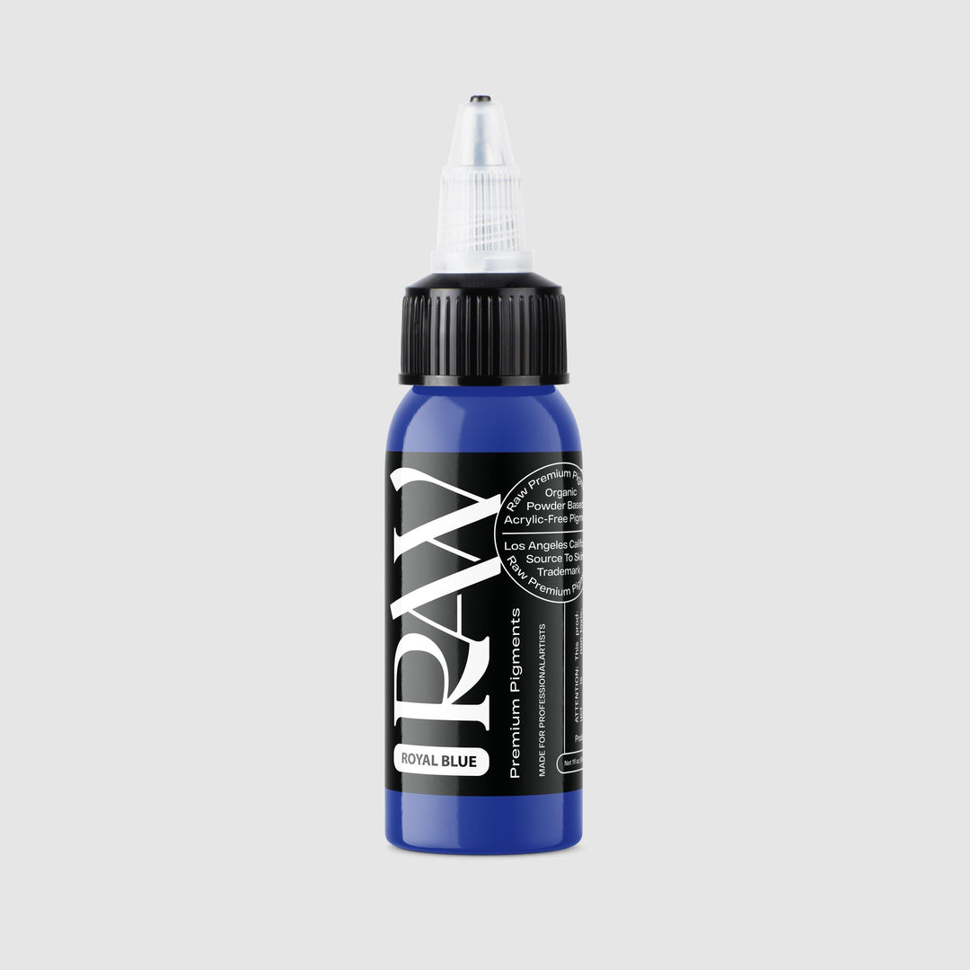Raw Ink Royal Blue - Tattoo Ink - FYT Tattoo Supplies New York