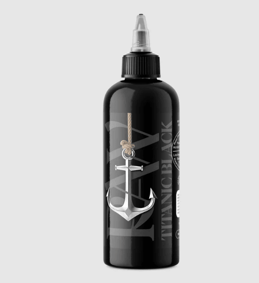 Raw Ink-TITANIC BLACK - Tattoo Ink - FYT Tattoo Supplies New York