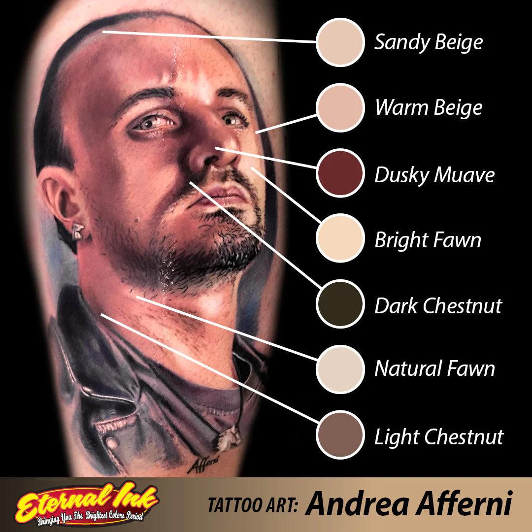 Andrea Afferni Signature Series Set - Tattoo Ink - FYT Tattoo Supplies New York