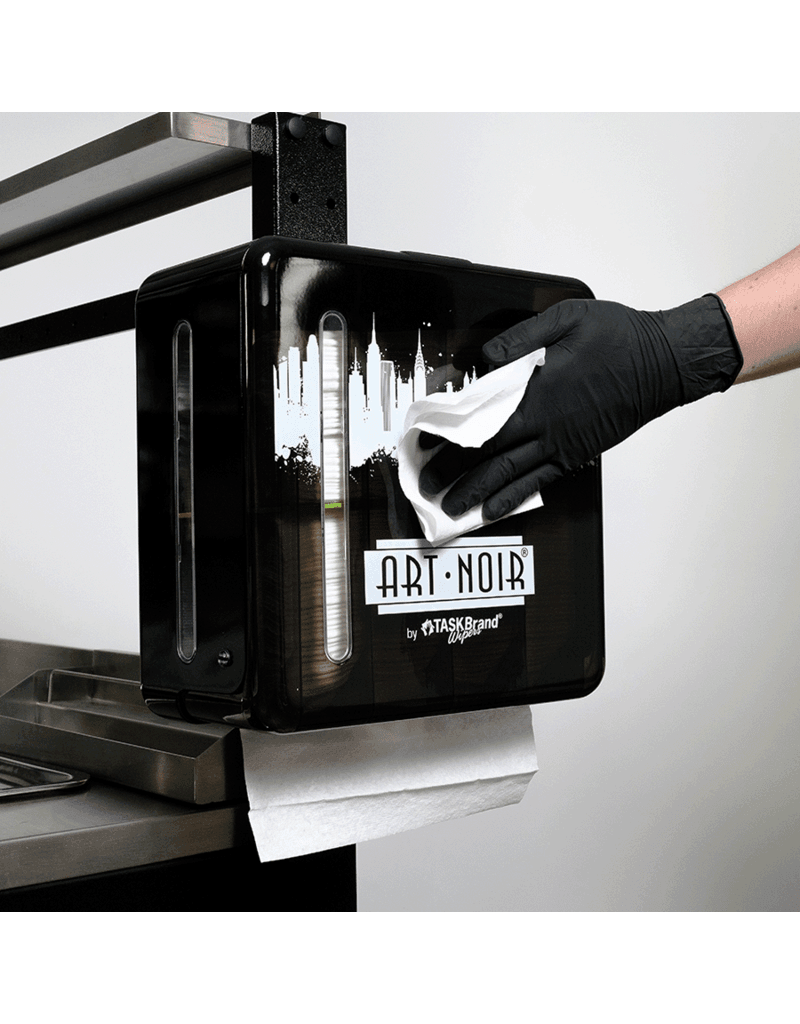 Art Noir Towel Dispenser - Station Prep. & Barrier - FYT Tattoo Supplies New York