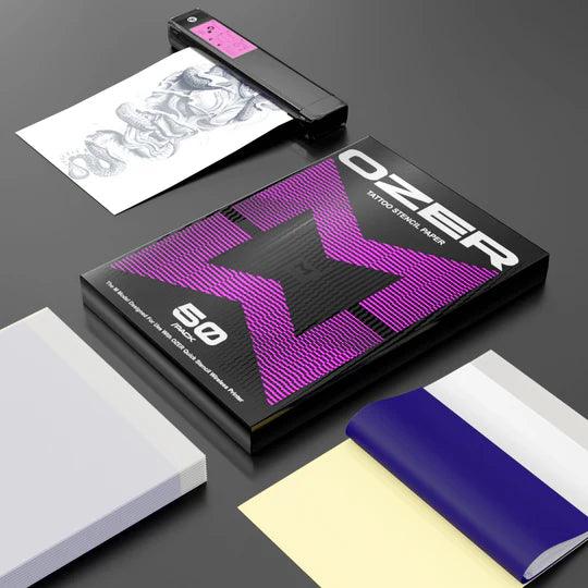 Ozer Thermal Paper 50 sheets - - FYT Tattoo Supplies New York