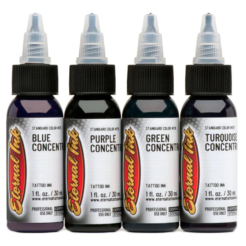 Eternal Ink Concentrates Set - Tattoo Ink - FYT Tattoo Supplies New York