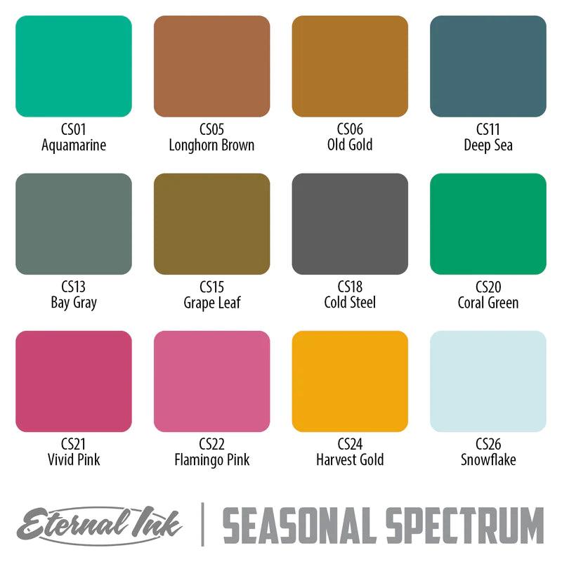 ETERNAL INK-Seasonal Spectrum Series Set-1 oz - Tattoo Ink - FYT Tattoo Supplies New York