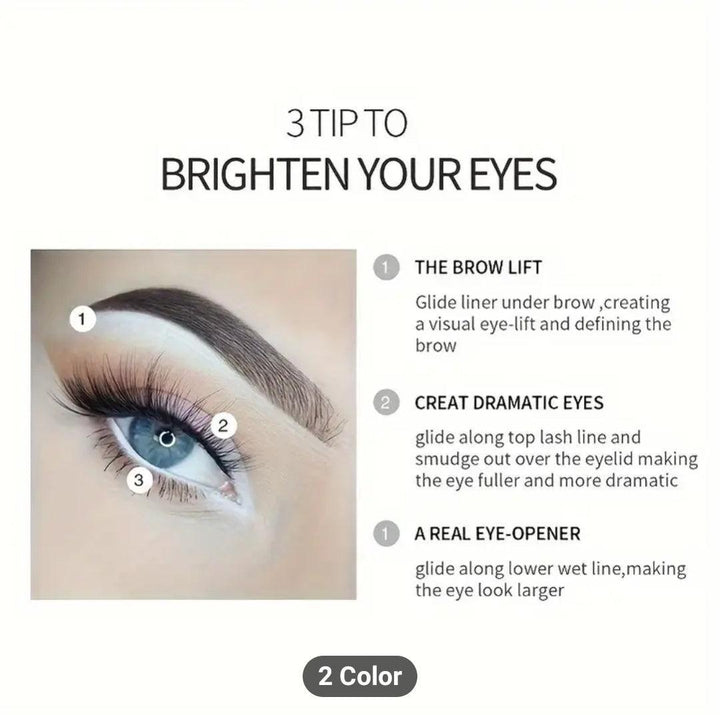 Eyeliner Stick Pen Smooth Easy Wearing Eyes Brightener Waterproof - PMU Supplies - FYT Tattoo Supplies New York