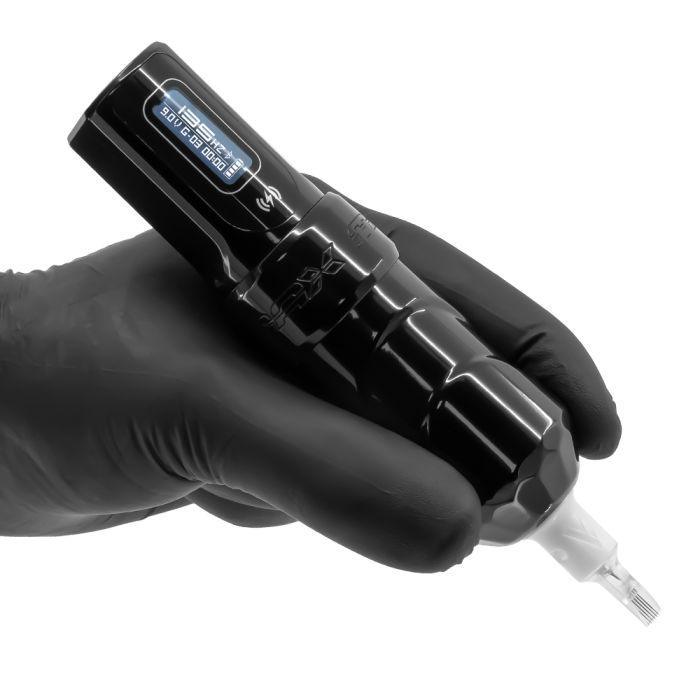 FK Irons Flux Max Stealth + 2 PowerBolts II - Tattoo Machine - FYT Tattoo Supplies New York