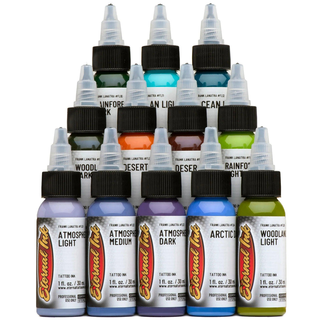 Eternal ink Frank La Natra Signature Series Set-1 ounce - Tattoo Ink - FYT Tattoo Supplies New York