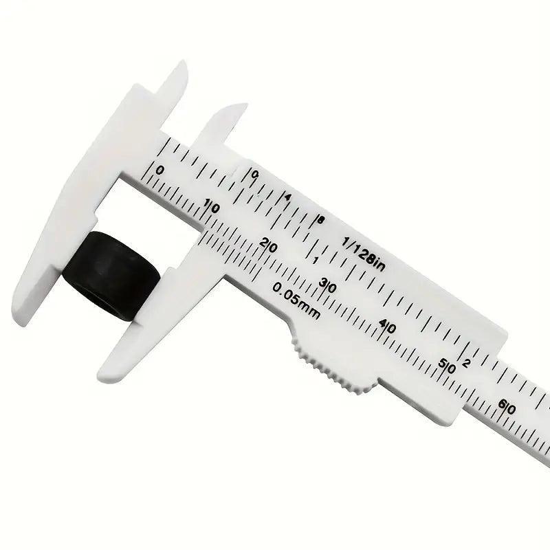 Mini Plastic Sliding Vernier Caliper - PMU Supplies - FYT Tattoo Supplies New York