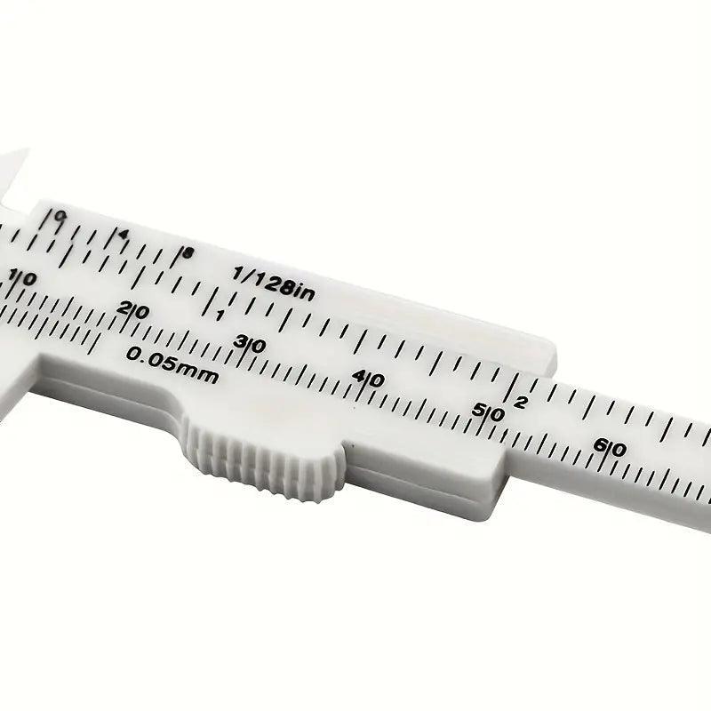 Mini Plastic Sliding Vernier Caliper - PMU Supplies - FYT Tattoo Supplies New York