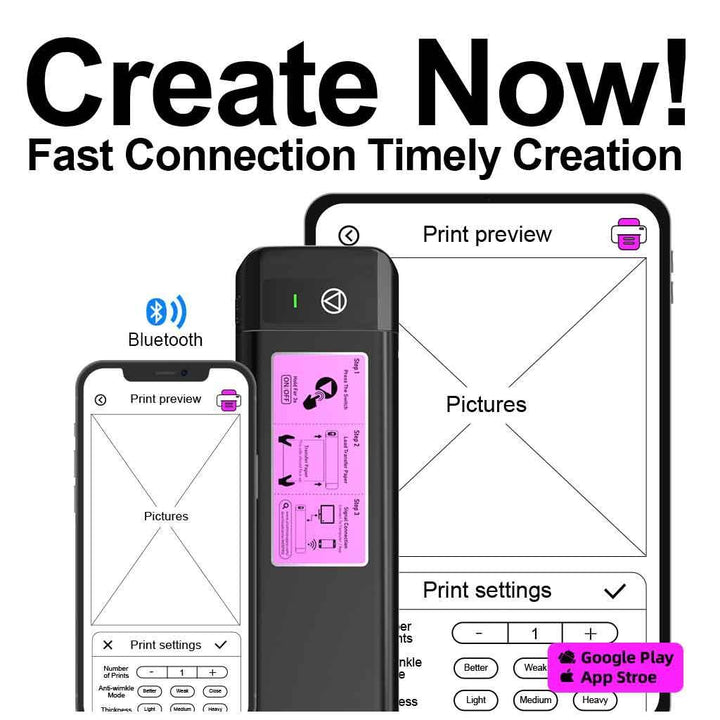 OZER BLUETOOTH TATTOO STENCIL PRINTER - Printer - FYT Tattoo Supplies New York