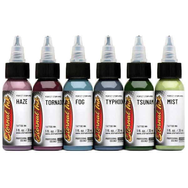 Perfect Storm Set-1 ounce - Tattoo Ink - FYT Tattoo Supplies New York