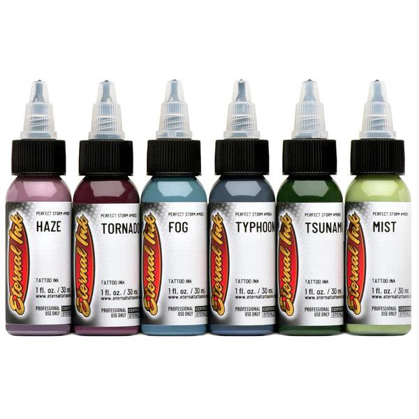 Perfect Storm Set-1 ounce - Tattoo Ink - FYT Tattoo Supplies New York
