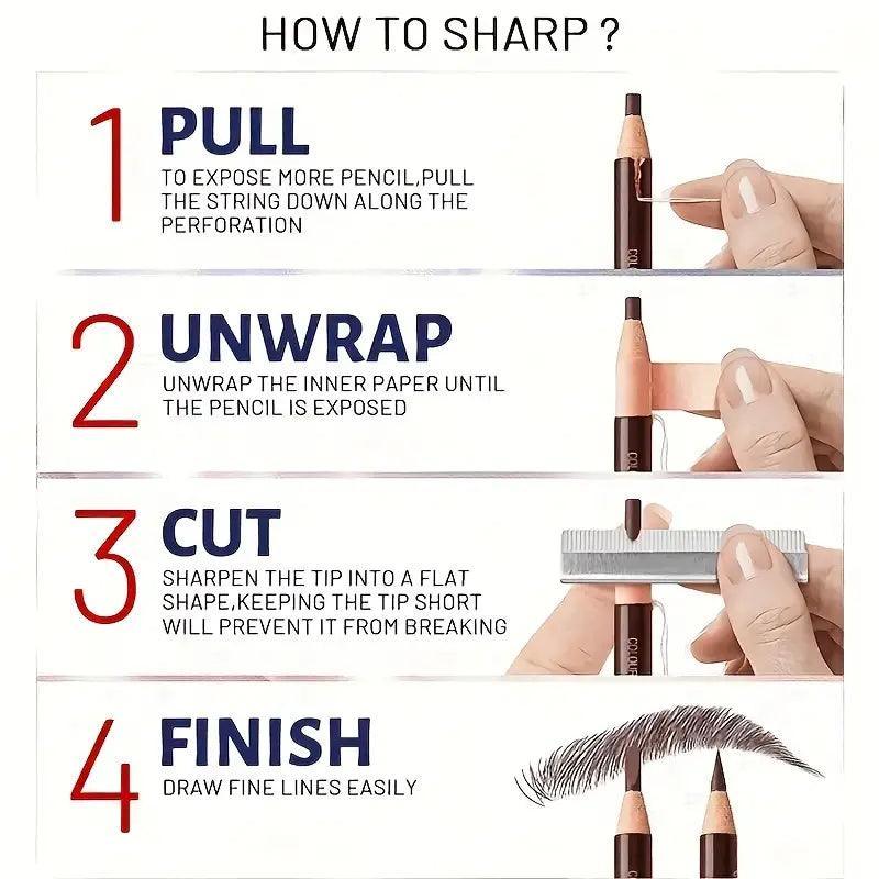 PMU WATERPROOF EYEBROW PENCIL - PMU Supplies - FYT Tattoo Supplies New York