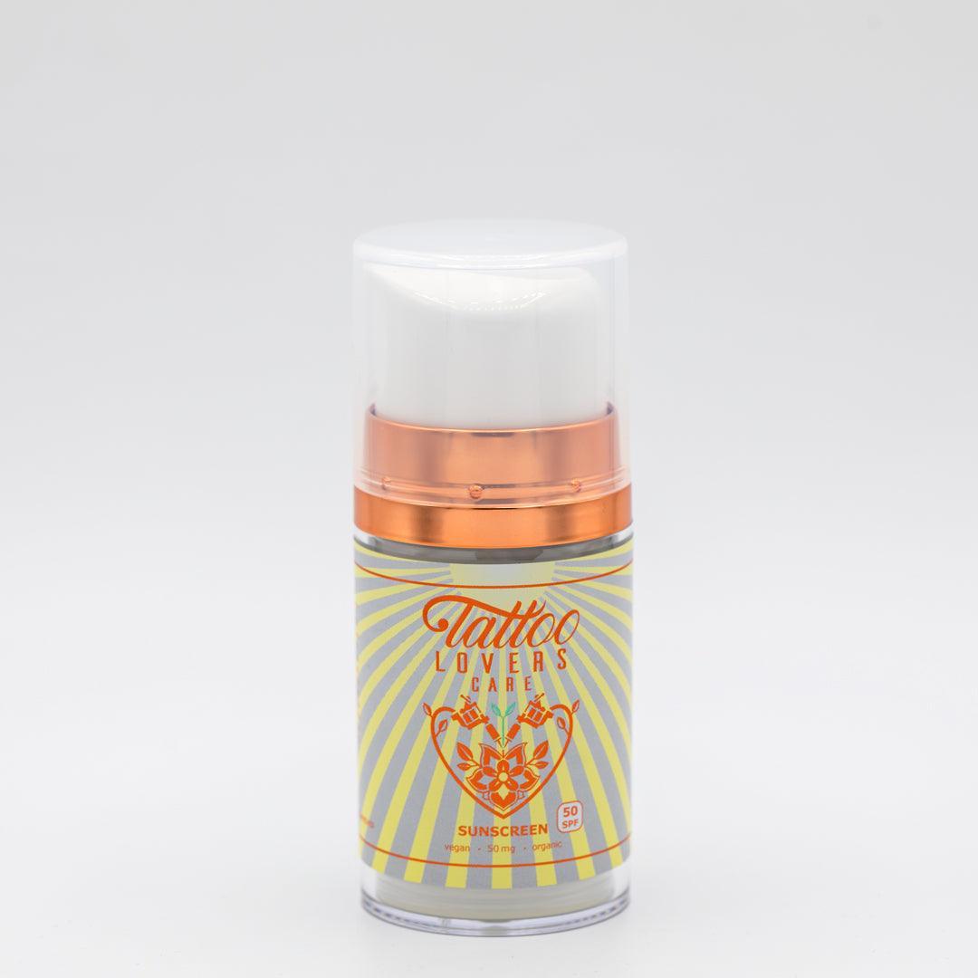 Tattoo Lovers Care-TATTOO SPF 50 SUNSCREEN - SUNBLOCK - FYT Tattoo Supplies New York