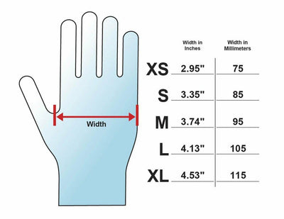 ADENNA Black Phantom Medical Latex Gloves — Box of 100 - Gloves - FYT Tattoo Supplies New York