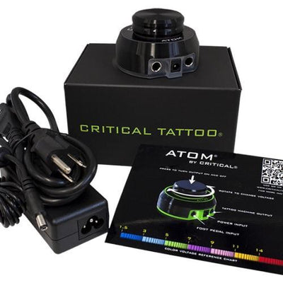 Atom Power Supply by Critical - Power Supply & Accessory - FYT Tattoo Supplies New York