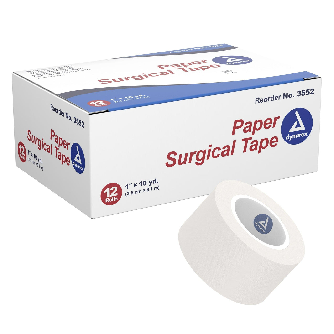 Dynarex Paper Surgical Tape - Station Prep. & Barrier - FYT Tattoo Supplies New York