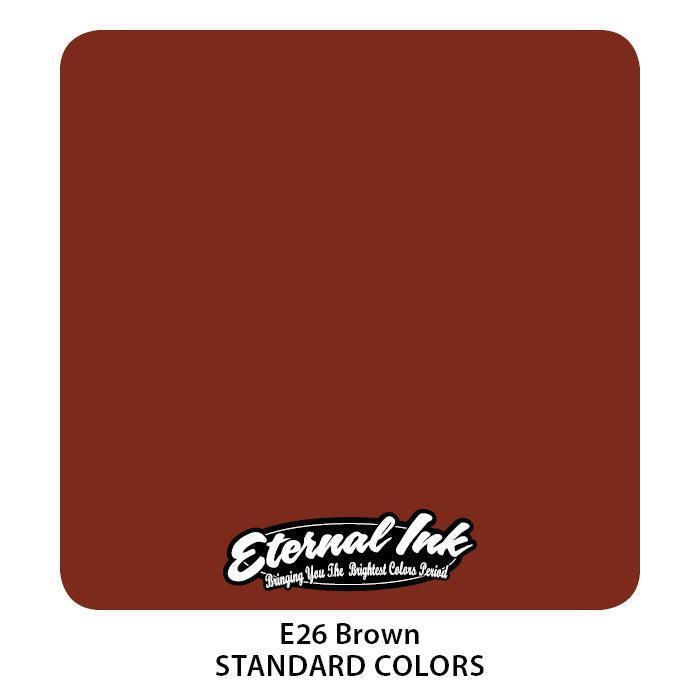 Eternal Ink Brown - Tattoo Ink - FYT Tattoo Supplies New York