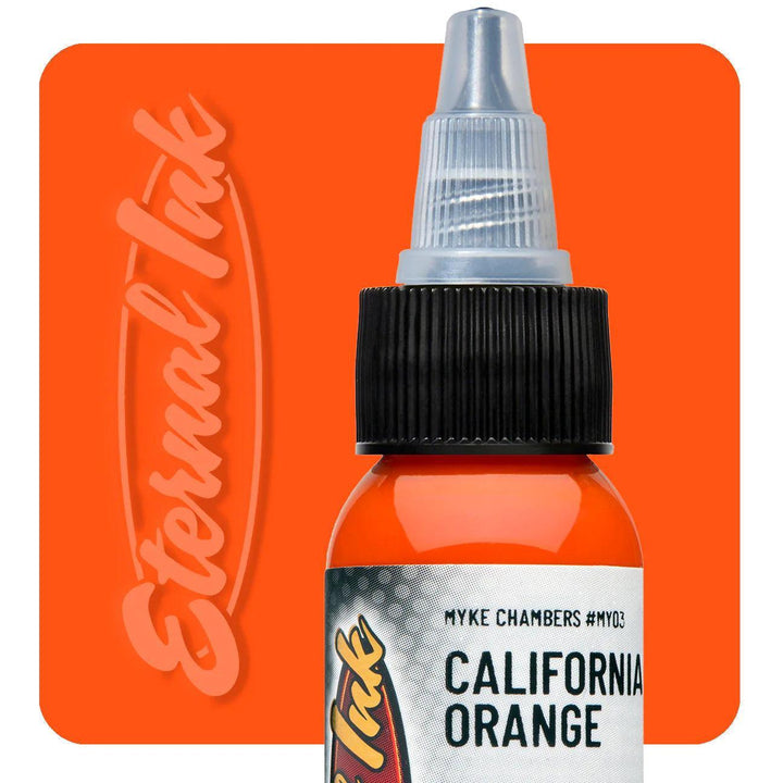 Eternal Ink California Orange - Tattoo Ink - FYT Tattoo Supplies New York