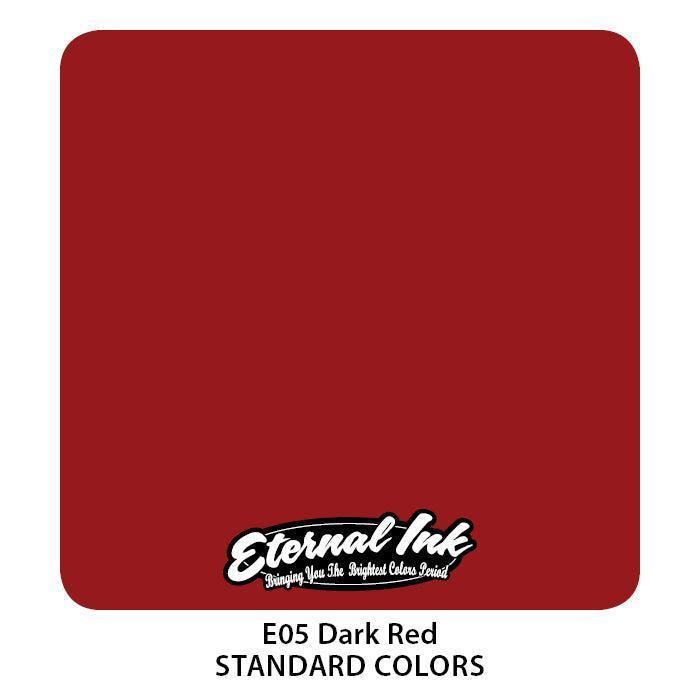 Eternal Ink Dark Red - Tattoo Ink - FYT Tattoo Supplies New York
