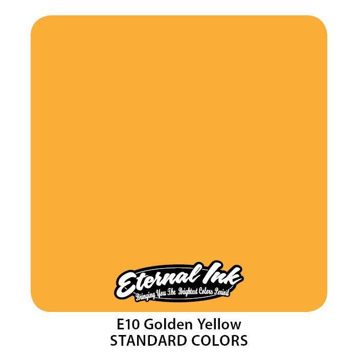 Eternal Ink Golden Yellow - Tattoo Ink - FYT Tattoo Supplies New York