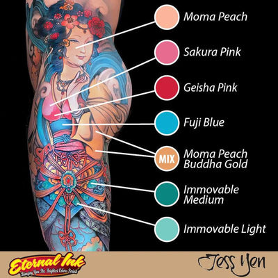 Eternal Ink-Jess Yen Signature Series - Tattoo Ink - FYT Tattoo Supplies New York