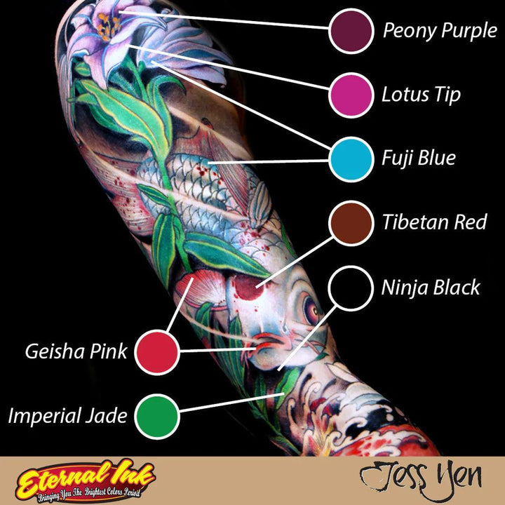 Eternal Ink-Jess Yen Signature Series - Tattoo Ink - FYT Tattoo Supplies New York