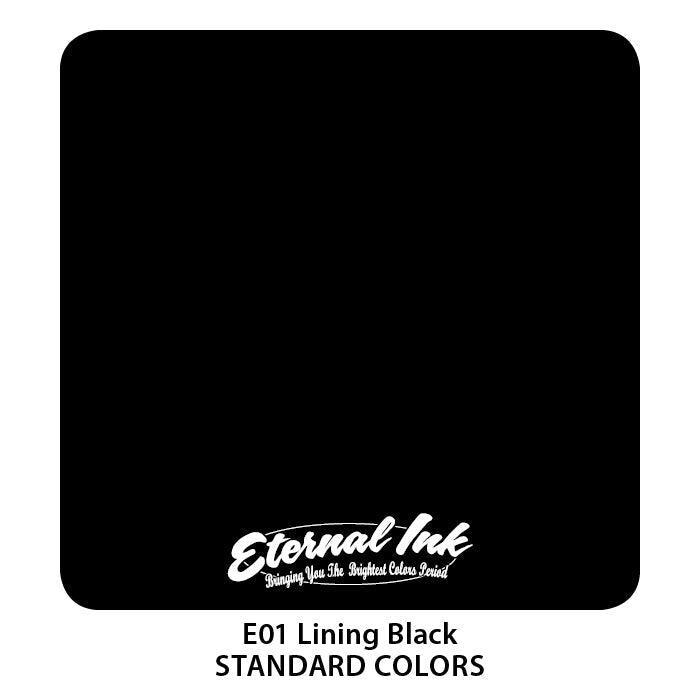 Eternal Ink Lining Black - Tattoo Ink - FYT Tattoo Supplies New York