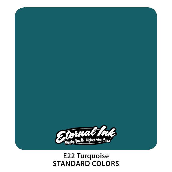 Eternal Ink Turquoise - Tattoo Ink - FYT Tattoo Supplies New York