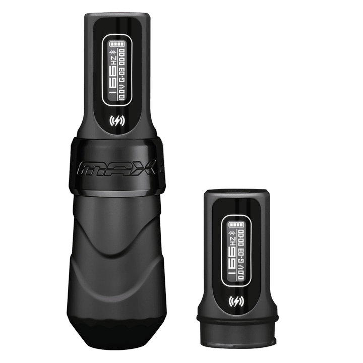 FK Irons Flux Max With PowerBolt II - Black Ops - Wireless Machine - FYT Tattoo Supplies New York