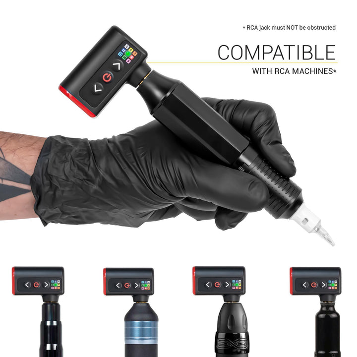 FK Irons Lightning Bolt Universal Battery Pack - Power Supply & Accessory - FYT Tattoo Supplies New York