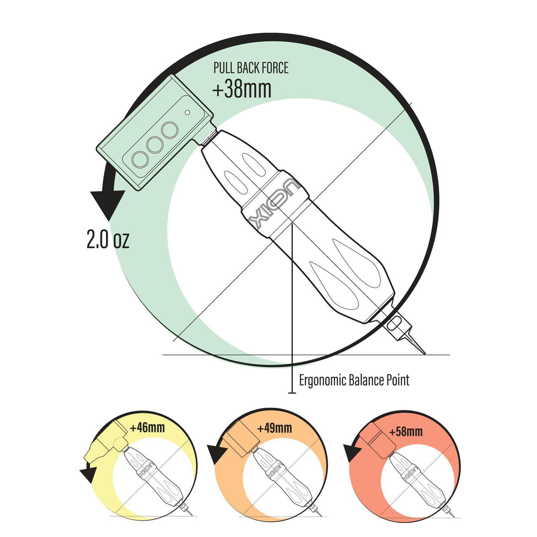 FK Irons Lightning Bolt Universal Battery Pack - Power Supply & Accessory - FYT Tattoo Supplies New York