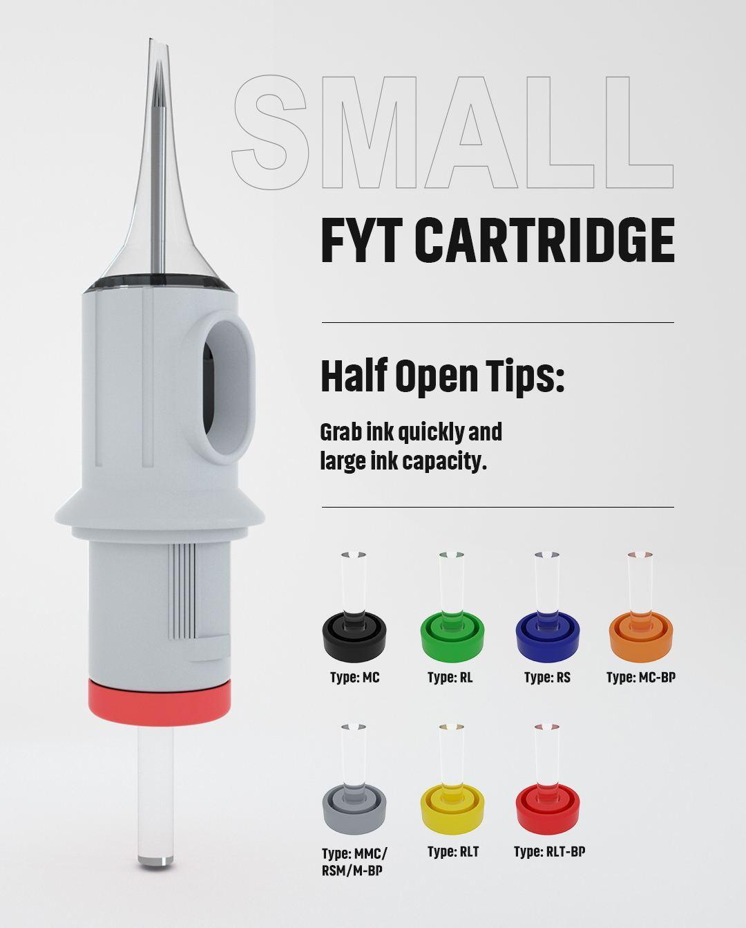 FYT Round Liner Cartridges V2 - Tattoo Cartridges - FYT Tattoo Supplies New York