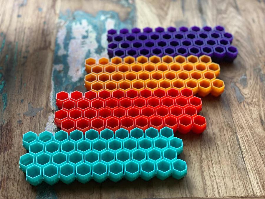 Hive Caps - DEEP SINGLE SIDED - Station Prep. & Barrier - FYT Tattoo Supplies New York